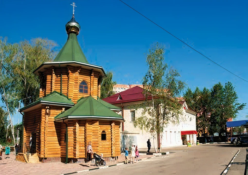 Православный храм-часовня в честь святых княцей Петра и Февронии Муромских